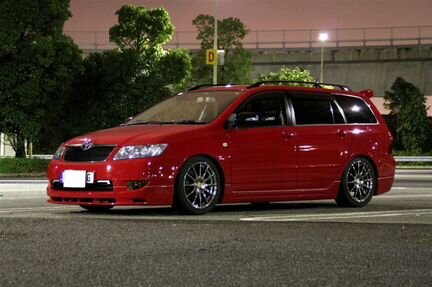 Modellista вкруг Toyota Fielder 121 2-й рестайл