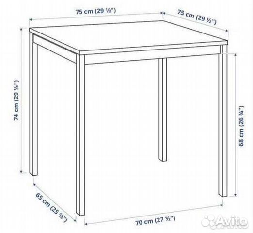 Стол IKEA melltorp