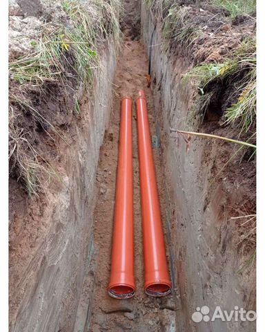 Канализация. Прокладка. Подключение к сетям