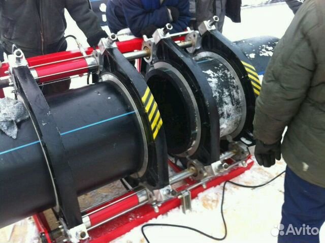 Сварка пнд и п/э.Сварка полиэтиленовых труб в стык