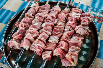 Шашлыки, Люля-кебаб, Колбаски для гриля