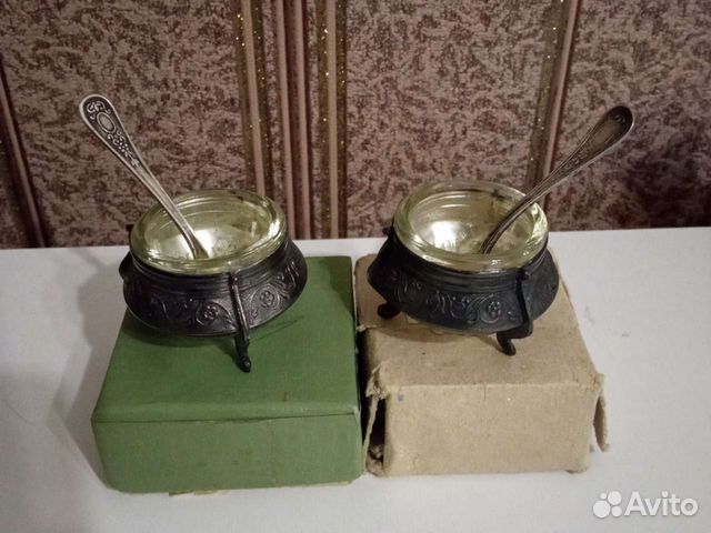 Сольница мельхиор,800р штук,2фото - по 500р купить в Сочи | Хобби и ...