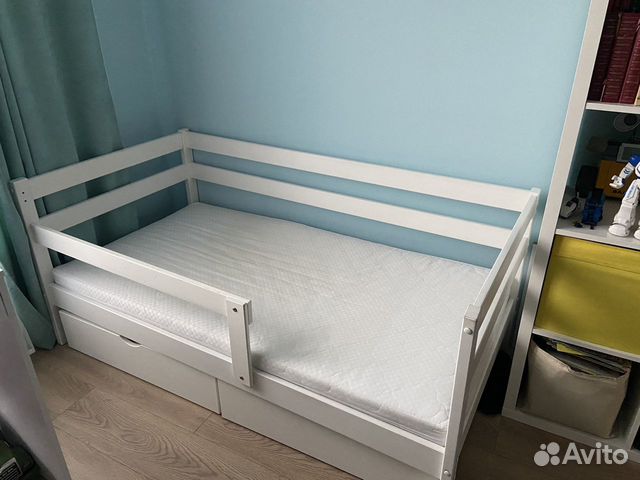 Кровать с 3 лет с ящиками