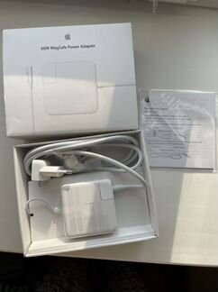 Адаптер питания Apple MagSafe 60 Вт новый
