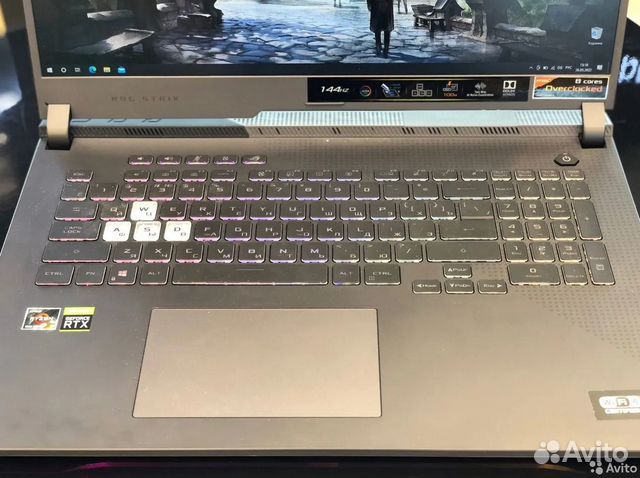 Ноутбук Asus ROG G713QM (Ryzen9/RTX 3060 6GB/16GB)