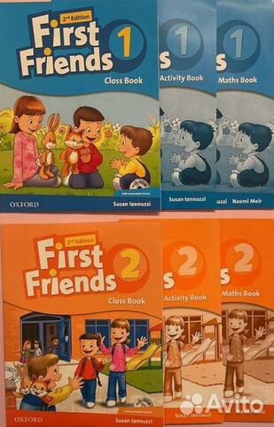First Friends 1,2, second edition (новые)