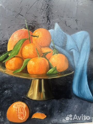 Картина маслом натюрморт 50х40