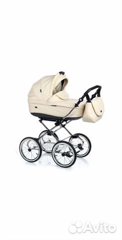 Торг Коляска из Roan Emma Chrom из экокожа