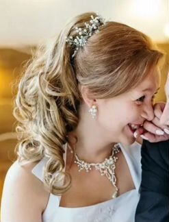 Хвост шиньон на крабе