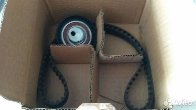 Ремень грм + ролик на Логан 2