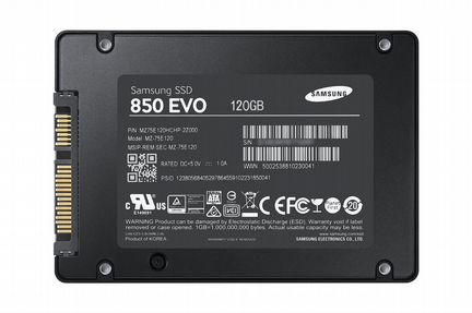 SSD накопитель Samsung 850 EVO 120GB