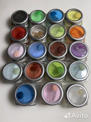 Акриловая пудра для наращивания ногтей