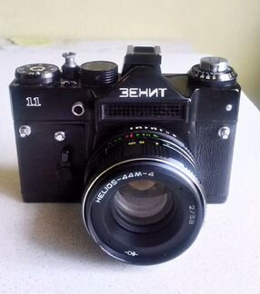 Фотоаппарат Зенит - 11,объектив Helios-44M-4