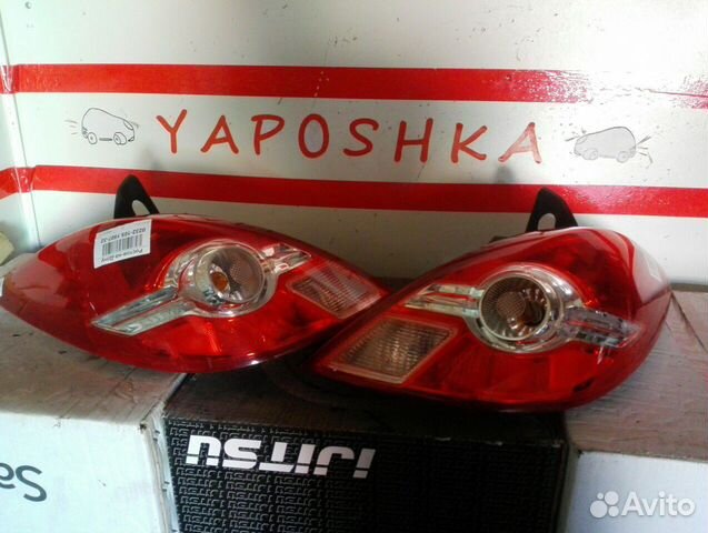 Стоп сигналы ниссан тиида С11 рестайлинг