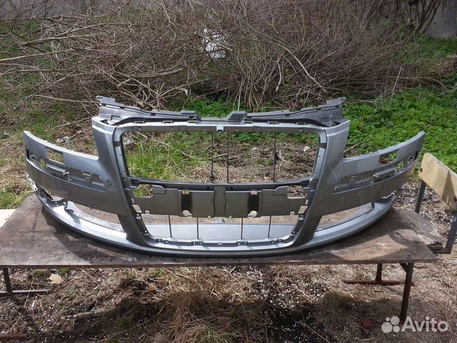 Бампер передний Ауди A8 D3 2005-2007 рестайл