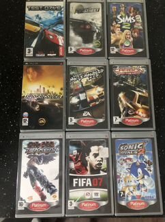 Игры для приставки sony PSP лицензионные
