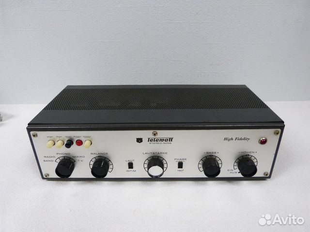 Telewatt Stereo Nova усилитель ламповый tubw