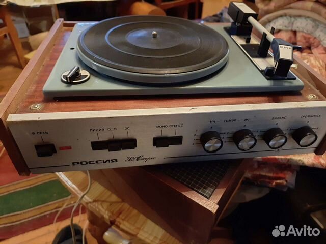 Проигрыватель винила Россия 321 стерео купить в Москве | Электроника ...