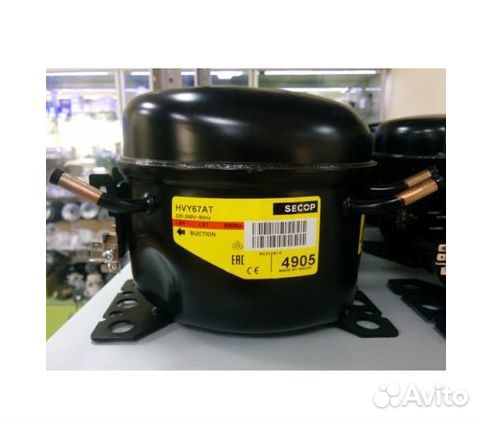 Компрессор (R600, -23.3C, 110Вт) Secop HVY 67 AT