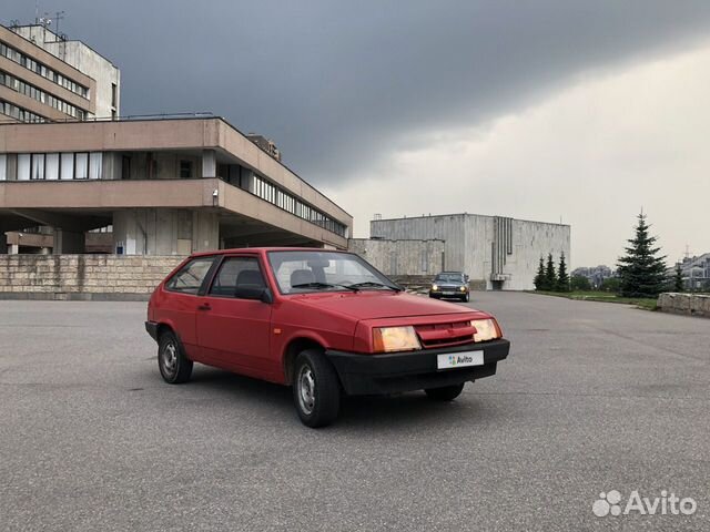Ваз 2108 красная 1988