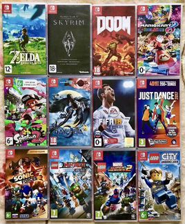Игры для Nintendo Switch WiiU 3DS