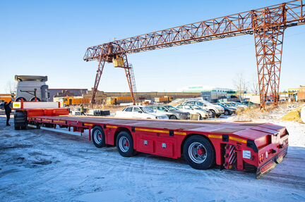 Полуприцеп трал (тяжеловоз) Juterborg 985234, 2023