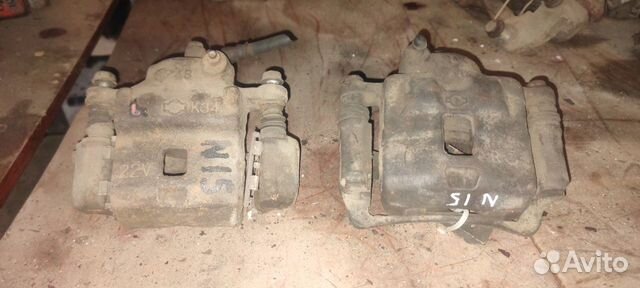 Суппорта передние правый/левый Nissan Almera n15