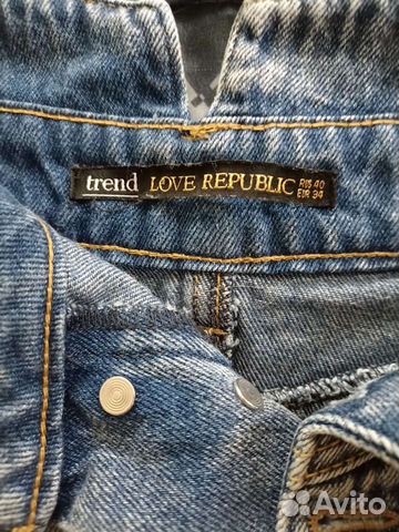 Юбка джинсовая женская Love Republic размер 40