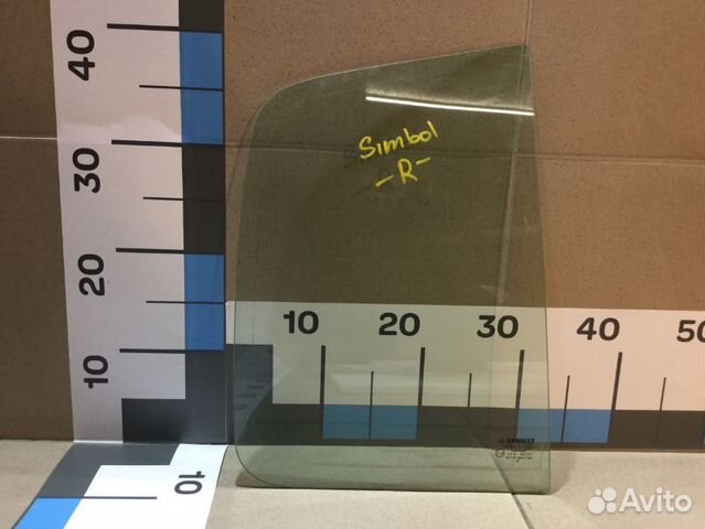 Стекло двери форточка Рено Клио Симбол 1998-2008г