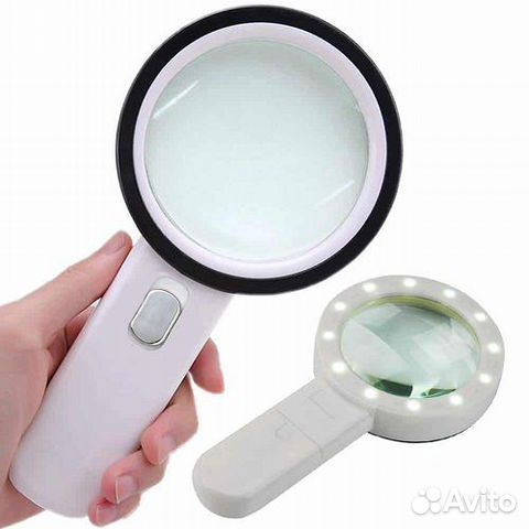 Лупа с подсветкой DT7670 10x 105мм