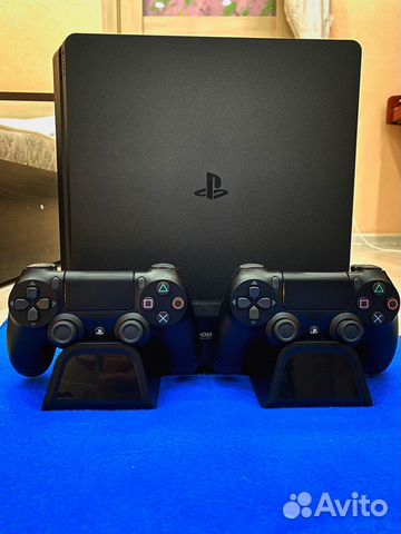 Sony Ps4 Slim 1TB + 2 Джойстика 400+игр