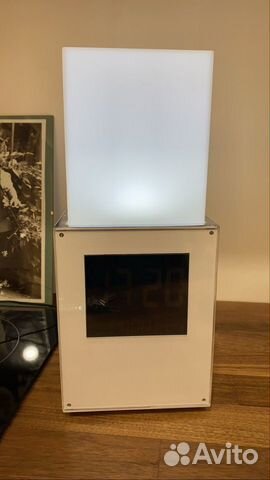 Часы светильник