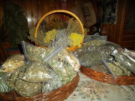 Целебные травы Крыма, корни, сборы, чаи и др