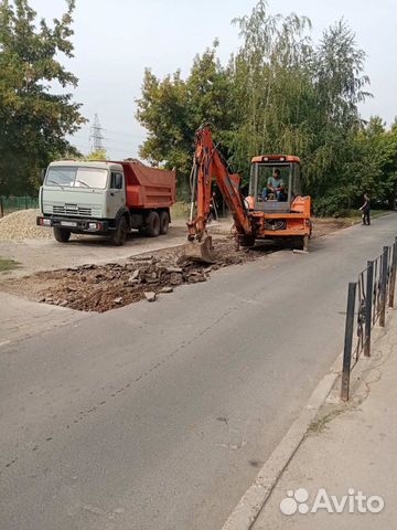 Асфальтирование, укладка асфальта, ямочный ремонт