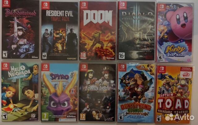 Игры для nintendo switch