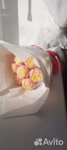 Букет из шоколадных пионов