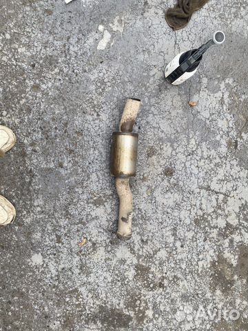 Малый глушитель Mercedes Benz S w220