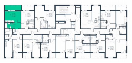 Квартира-студия, 30,1 м², 2/9 эт.