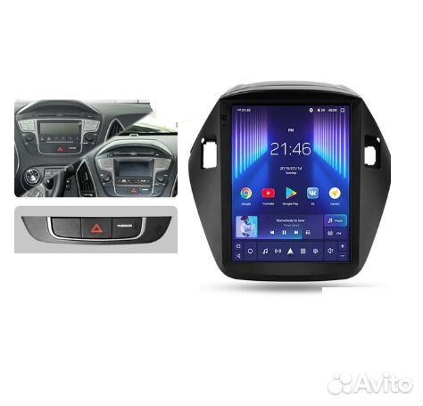 Штатная магнитола Hyundai Tucson 2 LM IX35 Android