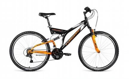 Велосипед двухподвесный Forward raptor 1.0 26