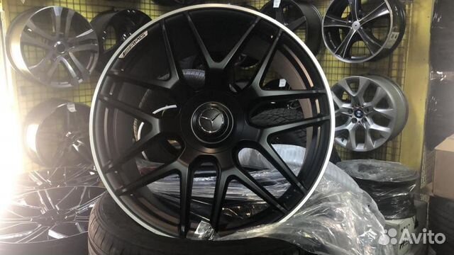 Комплект копия кованых дисков AMG R22 W463 (new)