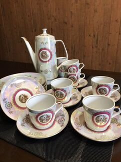 Сервиз чайный, кофейный, фарфор