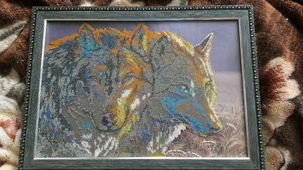 Картина из бисера