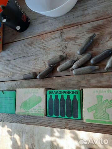 Балончики для сифон б/у