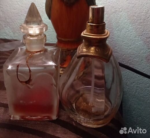 Одеколон винтаж чёрный ларец. Духи Grasse