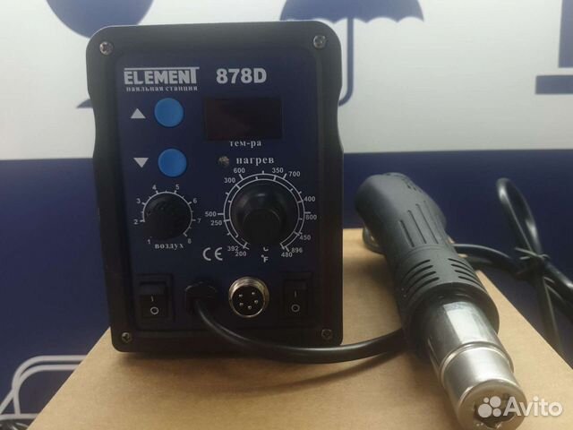 Паяльная станция element 878D купить в Москве | Товары для дома и дачи ...