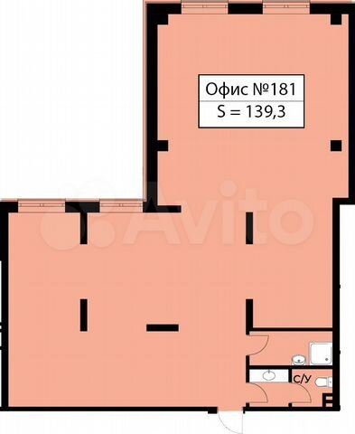 Офис, 119.4 м²