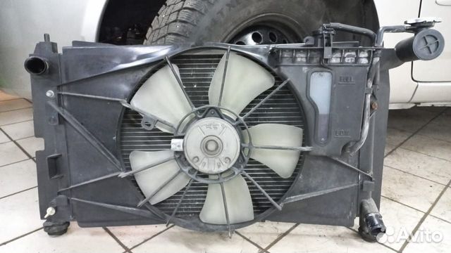Радиатор охлаждения двигателя toyota