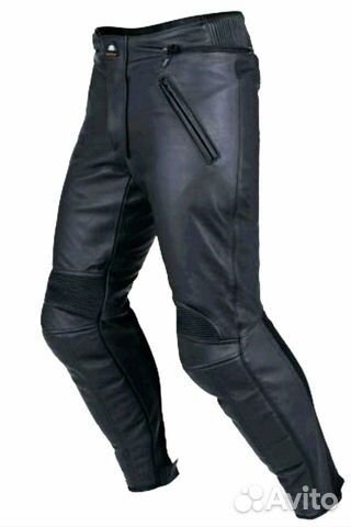 Мотобрюки кожа clover Eurotour р-56 новые