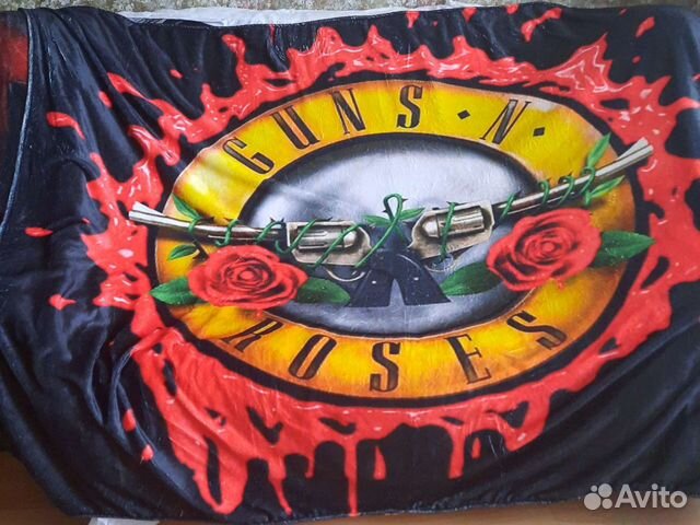 Плед / покрывало/одеяло Kiss Guns n rouses